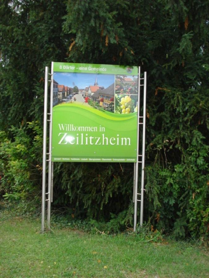 Ferienwohnung Troeppner Kolitzheim ภายนอก รูปภาพ